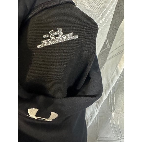 Shirt tee blouse mock black thermal cold under Armour s - Picture 2 of 4